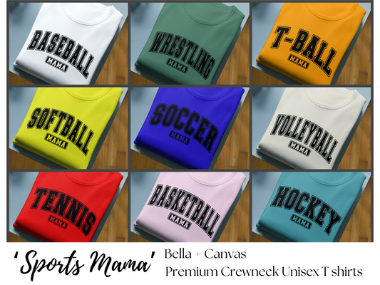 Sports Mama Bella + Canvas Unisex T-shirt