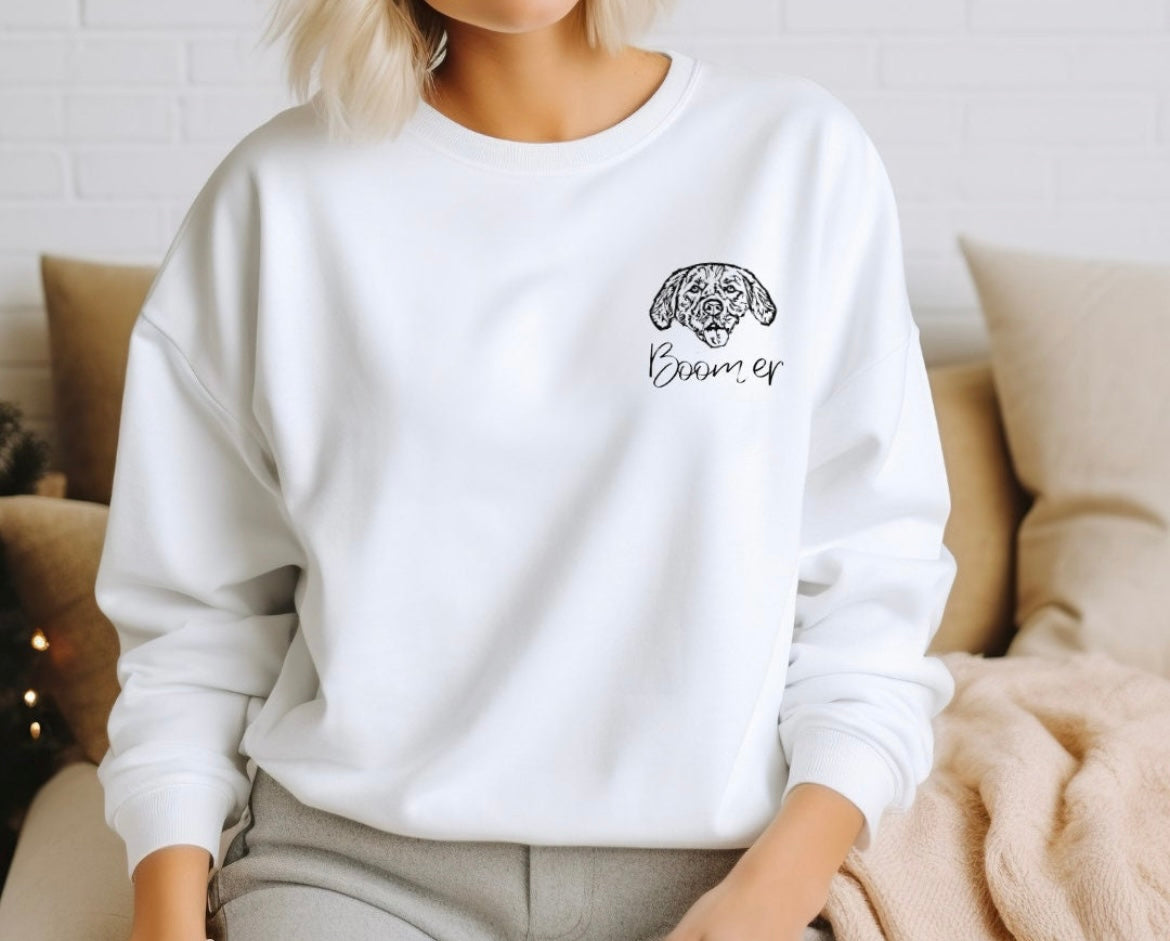 Custom Pet Sweatshirt | Classic Unisex Crewneck