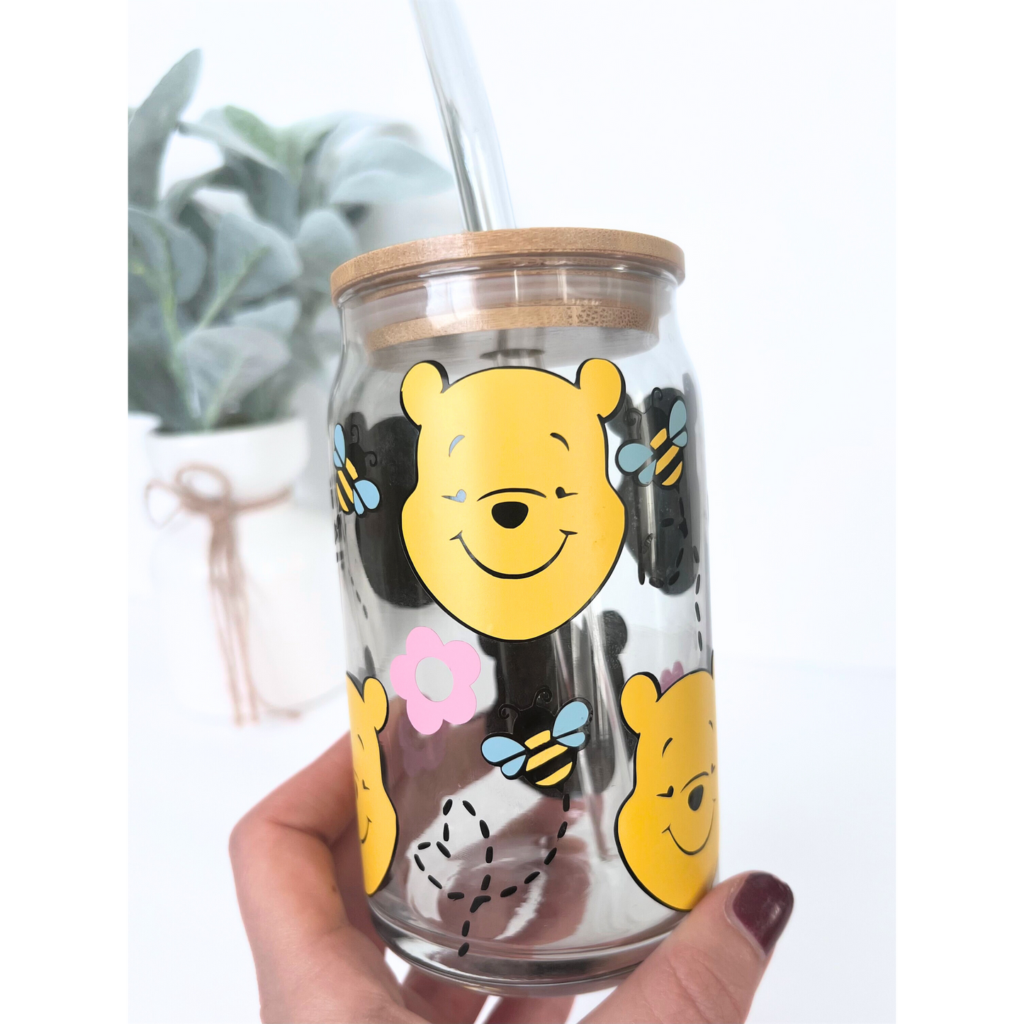 Winnie the Pooh Glass Cup