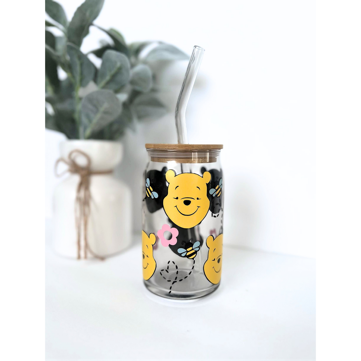 Winnie the Pooh Glass Cup