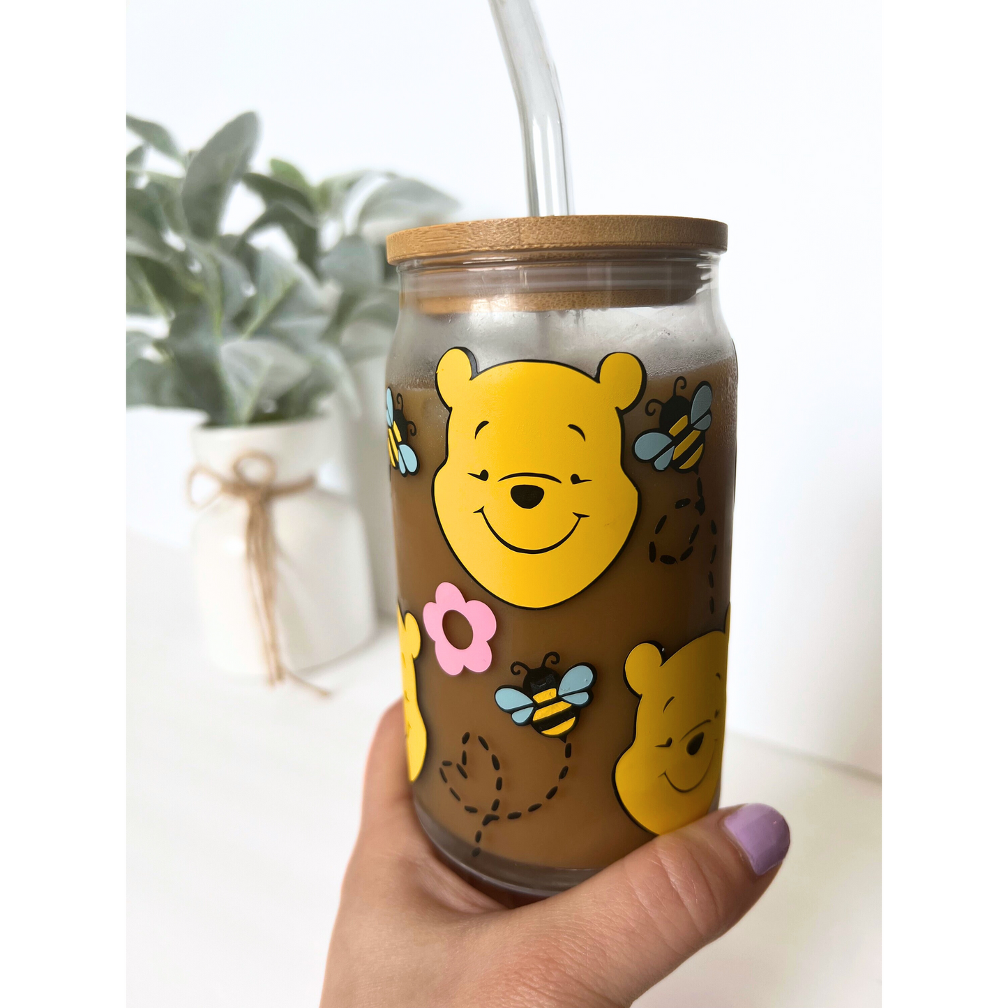 Winnie the Pooh Glass Cup