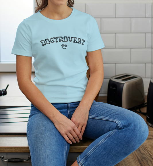 Dogtrovert T shirt | Dog Lovers Bella + Canvas Unisex T-shirt