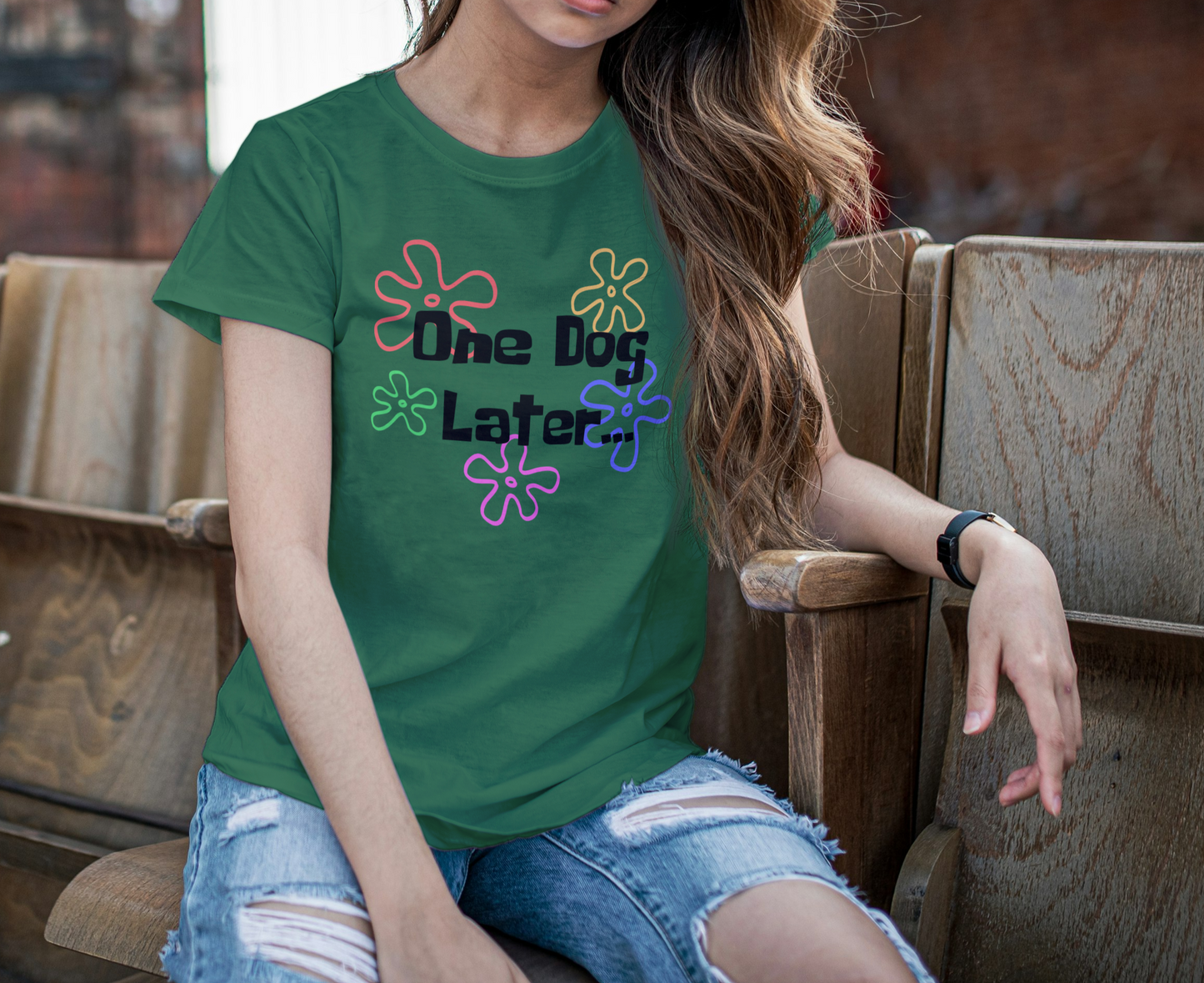 Custom Dog or Cat Later Spongebob SquarePants Bellas + Canvas T-shirt