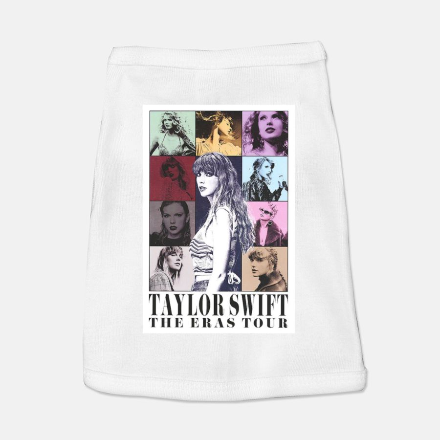 Swiftie Eras Tour for Pet Tank Top White