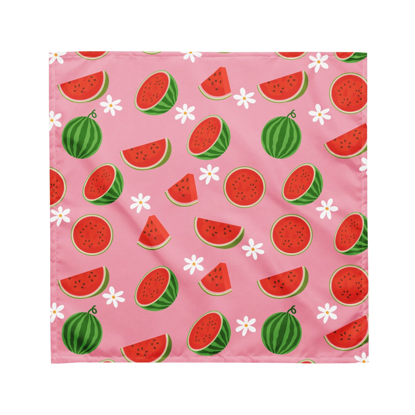 cute and trendy watermelon fruit pet matching bandana for dog for dog moms and dog parents