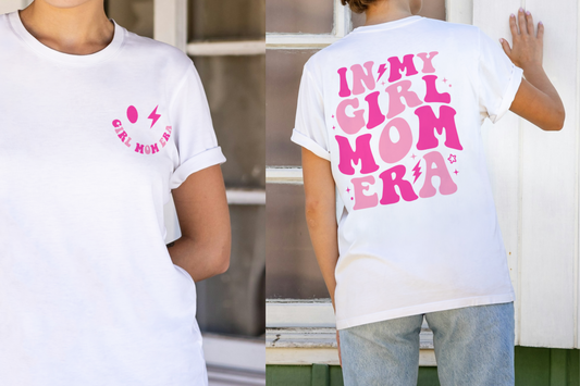 Comfort Colors® In My Girl Mom Era Unisex Oversized Shirt | Gift for Girl Mom