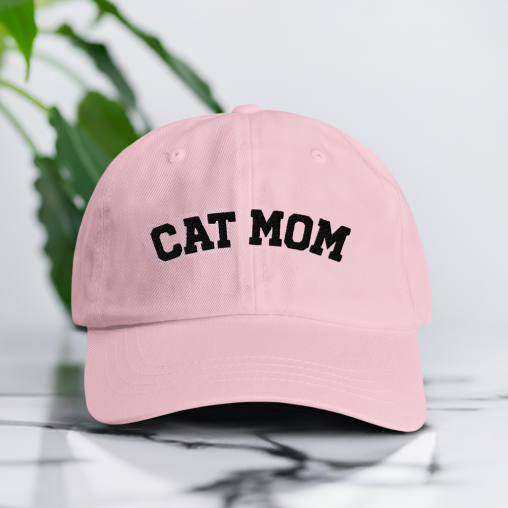 Cat Mom Dad Cap