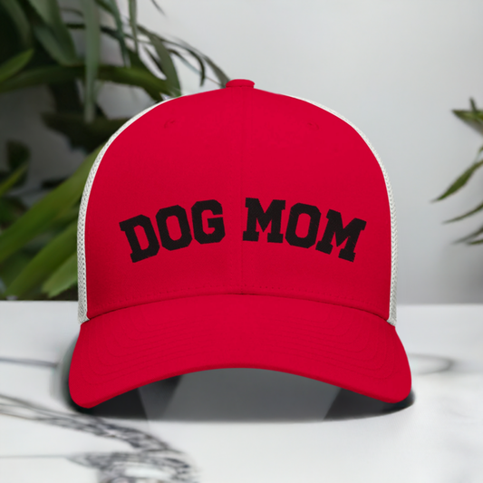Dog Mom Retro Trucker Cap