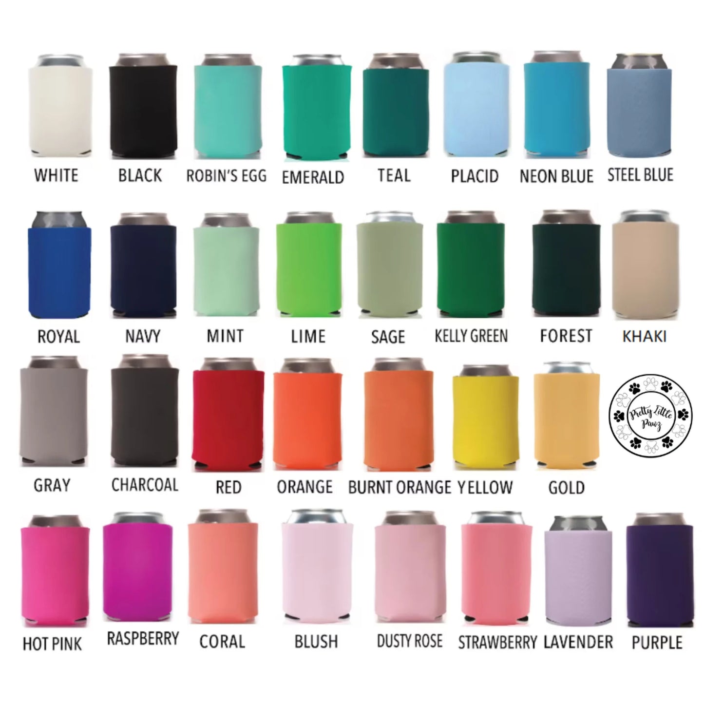 Custom Pet Can Coolers