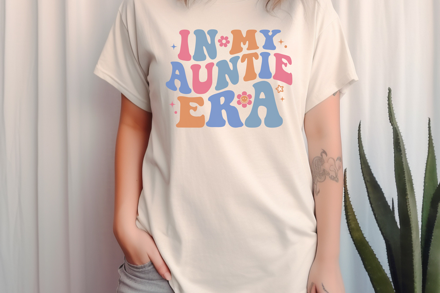 Comfort Colors® In My Auntie Era Unisex T-shirt