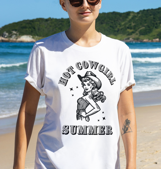 Hot Cowgirl Summer Unisex T-shirt