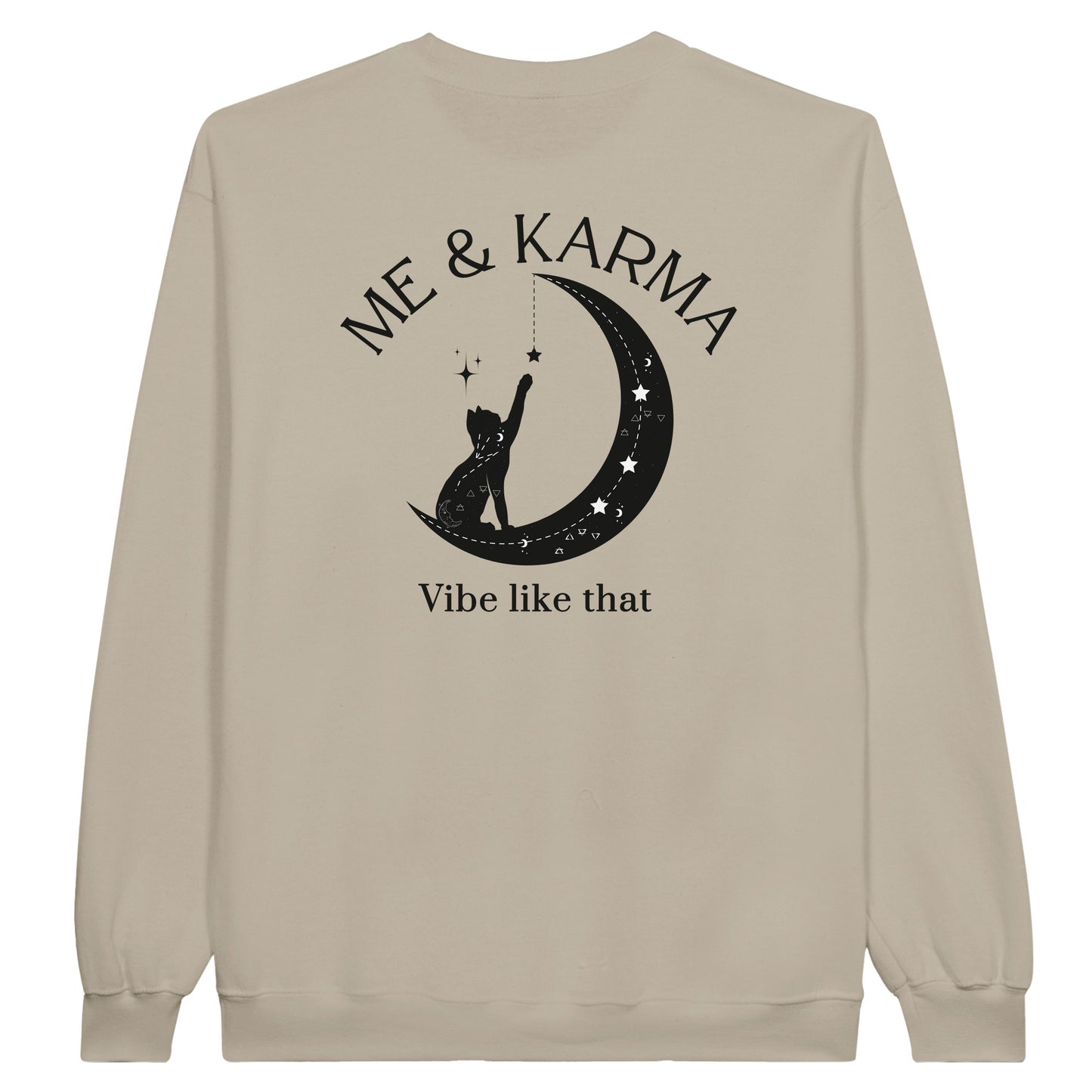 Me and Karma Vibe Like That Classic Unisex Crewneck Sweatshirt