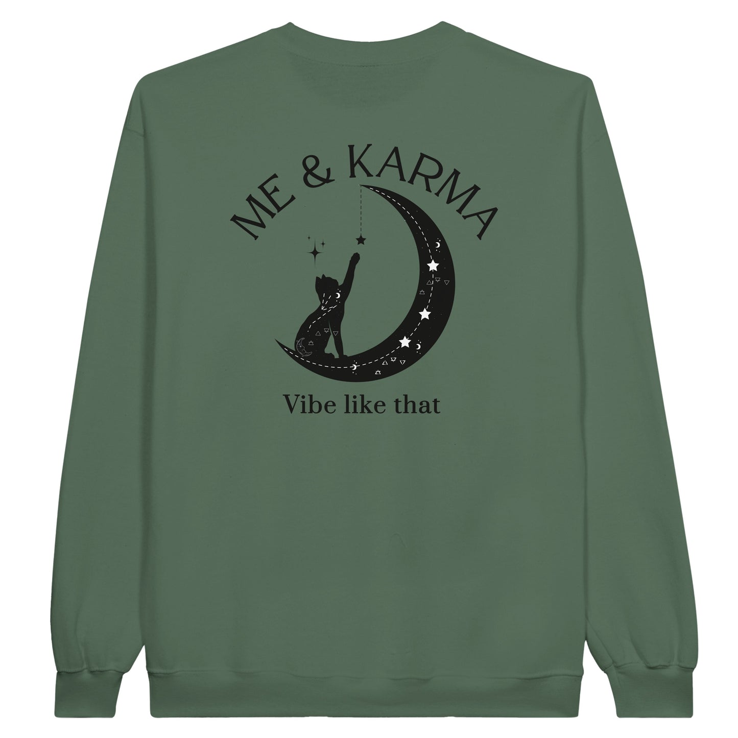 Me and Karma Vibe Like That Classic Unisex Crewneck Sweatshirt