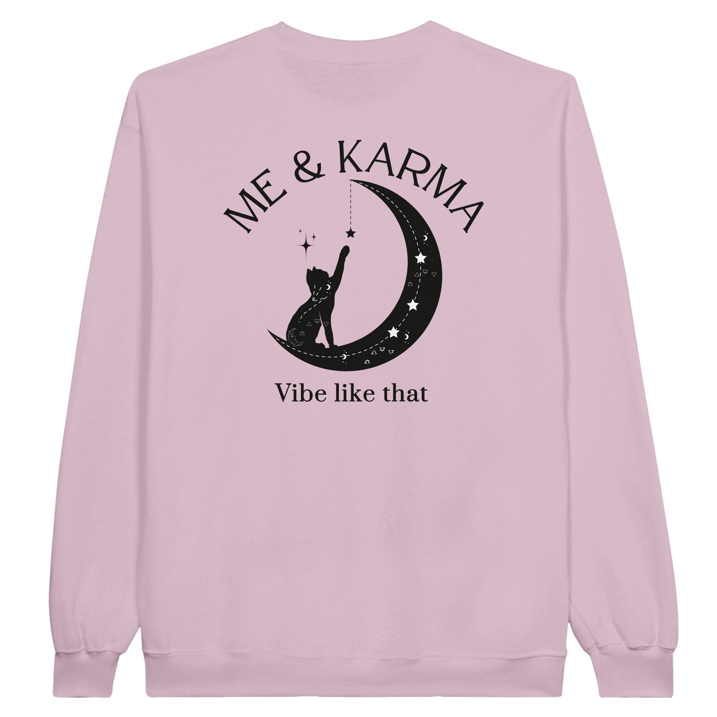Me and Karma Vibe Like That Classic Unisex Crewneck Sweatshirt