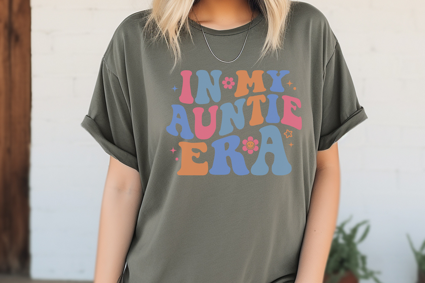 Comfort Colors® In My Auntie Era Unisex T-shirt