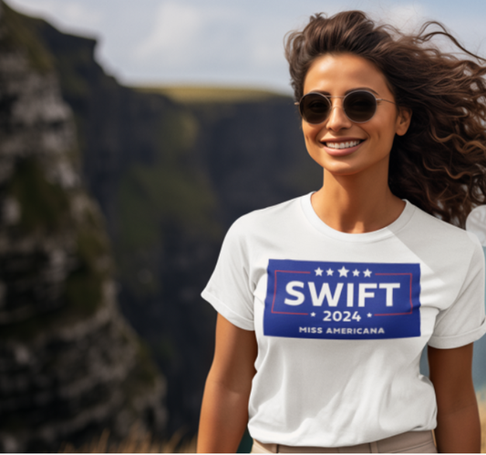 Miss Americana Swift 2024 Bellas + Canvas Unisex T-shirt