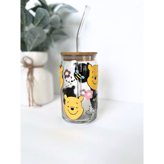 Winnie the Pooh Glass Cup