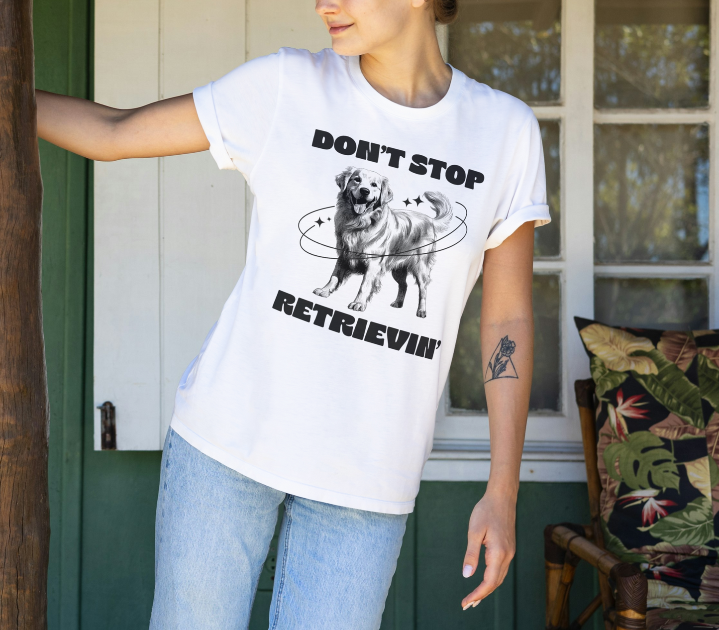 Dont Stop Retrievin Bella + Canvas Unisex T-shirt