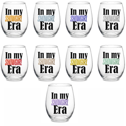 T Swift Wine Glass - TS12 Eras Wine Glass- Swiftie Wine Glass- Life of a Showgirl Gifts