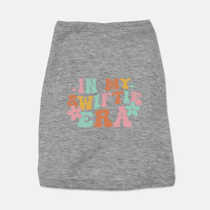 in my swiftie era pet tank top for dogs and cats for pet lovers