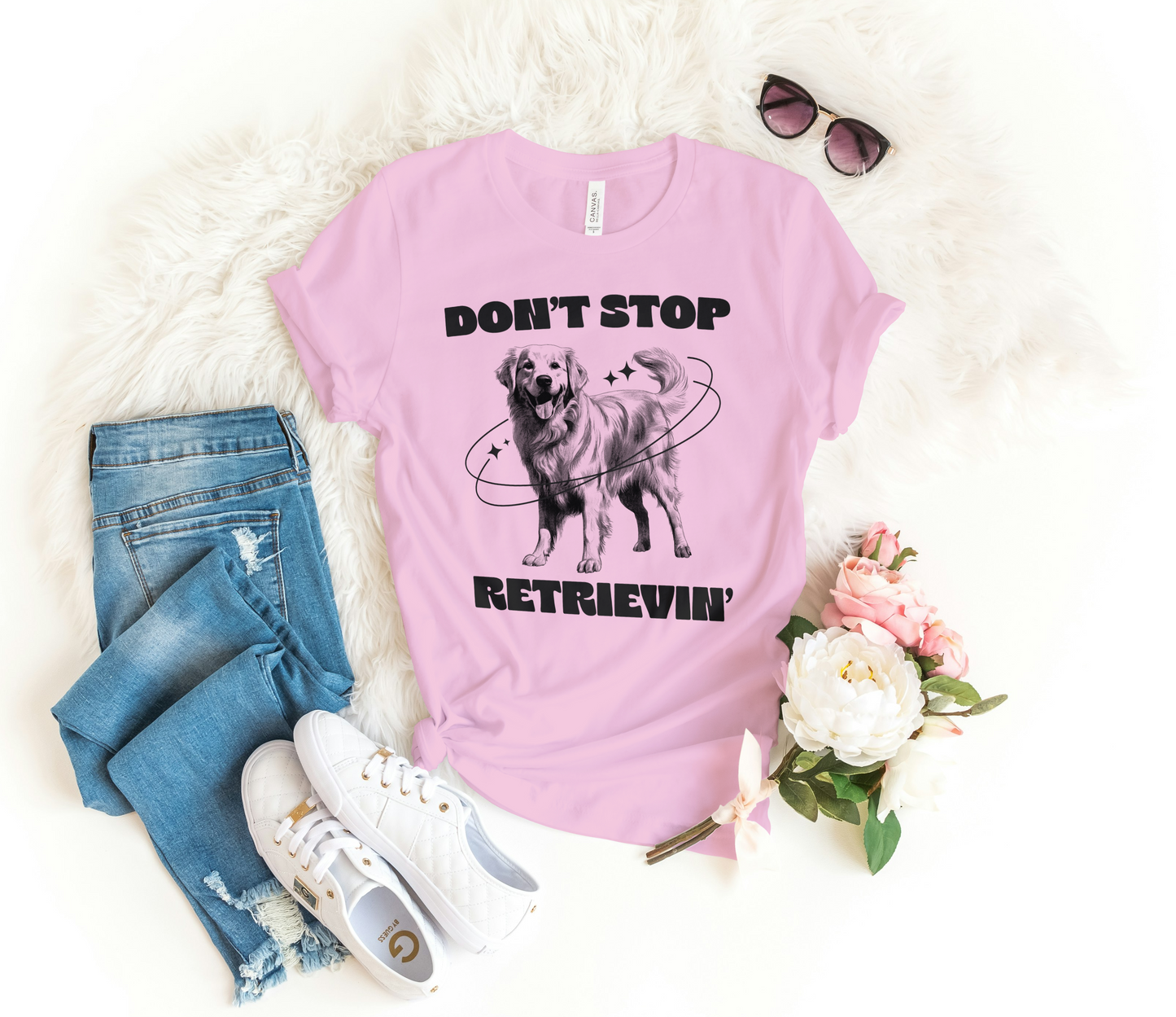 Dont Stop Retrievin Bella + Canvas Unisex T-shirt