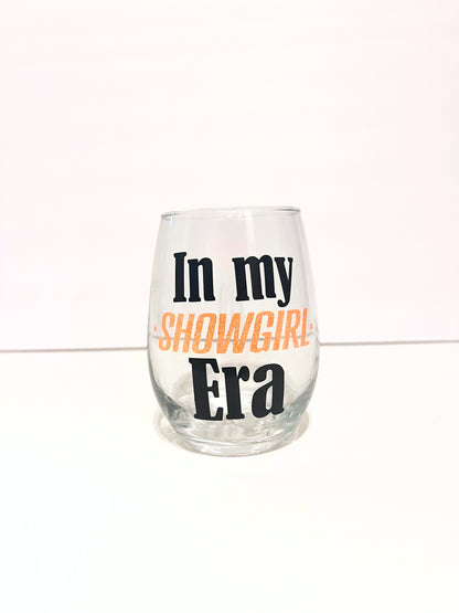 T Swift Wine Glass - TS12 Eras Wine Glass- Swiftie Wine Glass- Life of a Showgirl Gifts