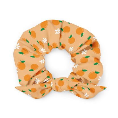 Orange Matching Pet Recycled Scrunchie