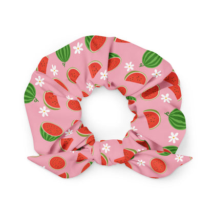 Watermelon Matching Pet Recycled Scrunchie