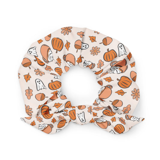 Pumpkin Spice Recycled Scrunchie