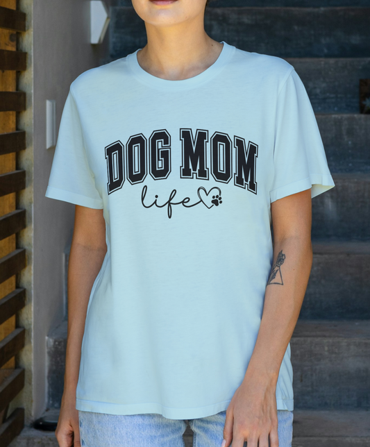 Dog Mom Life Premium Unisex Crewneck T-shirt