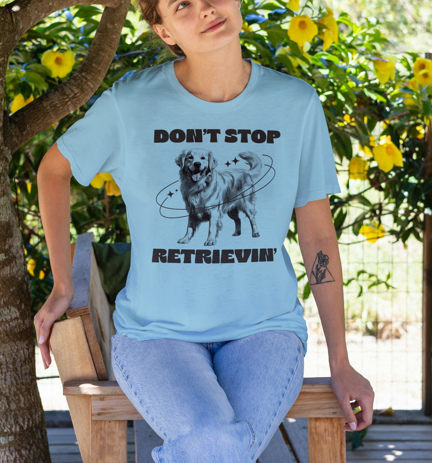 Dont Stop Retrievin Bella + Canvas Unisex T-shirt