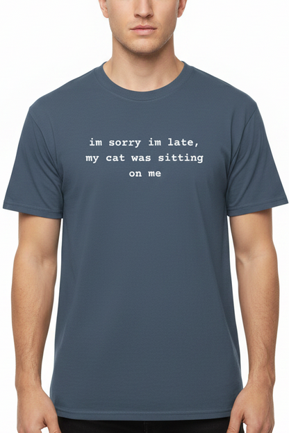 I'm Sorry I'm Late - Midnight Mockup