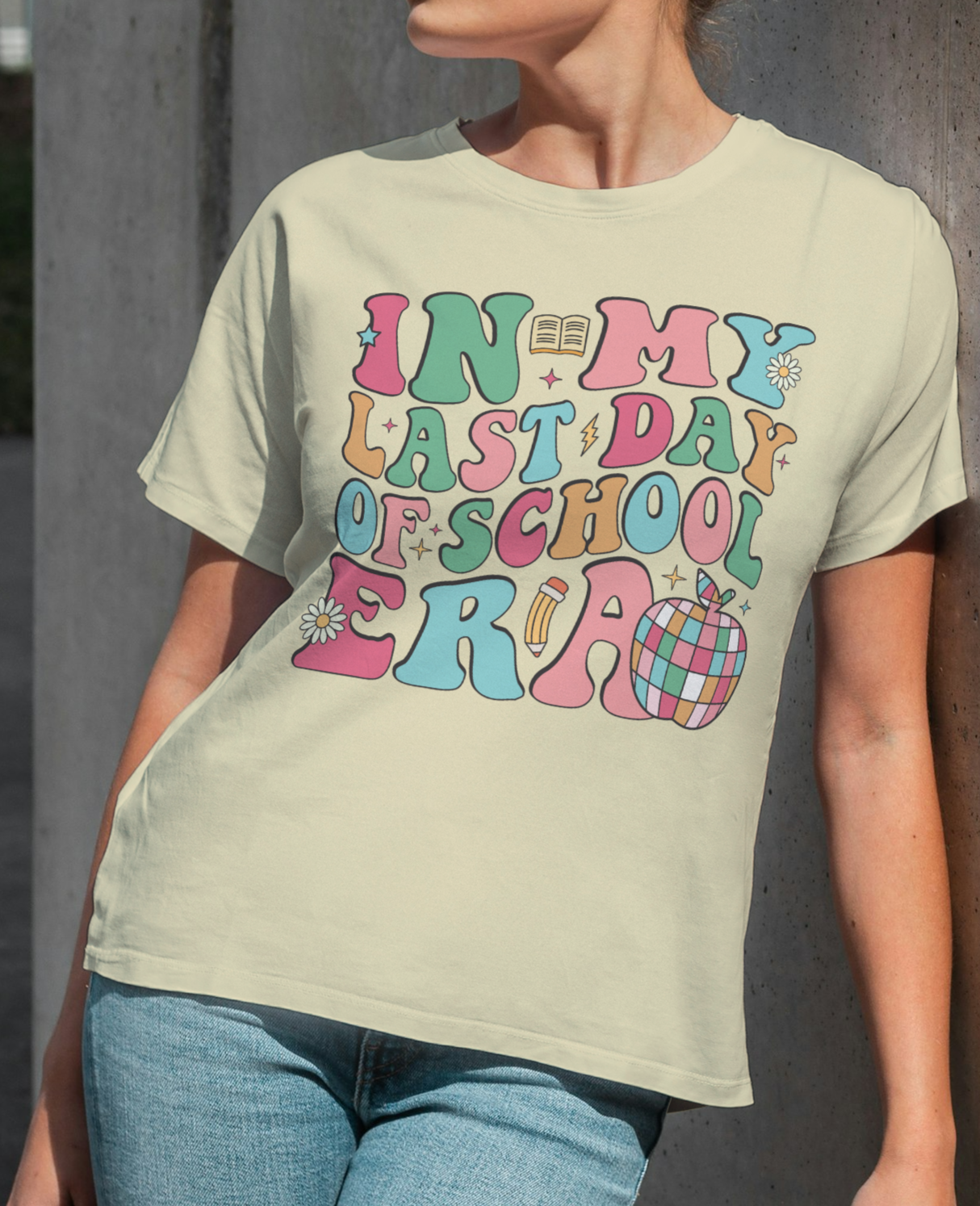 En mi camiseta unisex Last Day of School Era