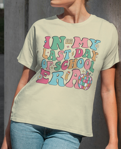 En mi camiseta unisex Last Day of School Era